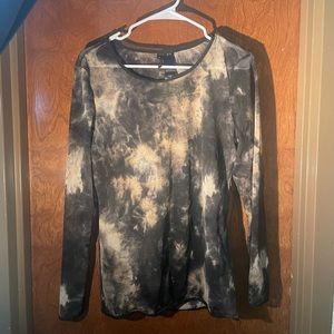 Tie Dye Sheer Top